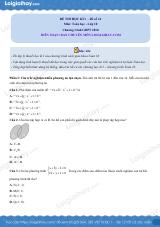 Đề thi học kì 1 Toán 10 Kết nối tri thức - Đề số 14